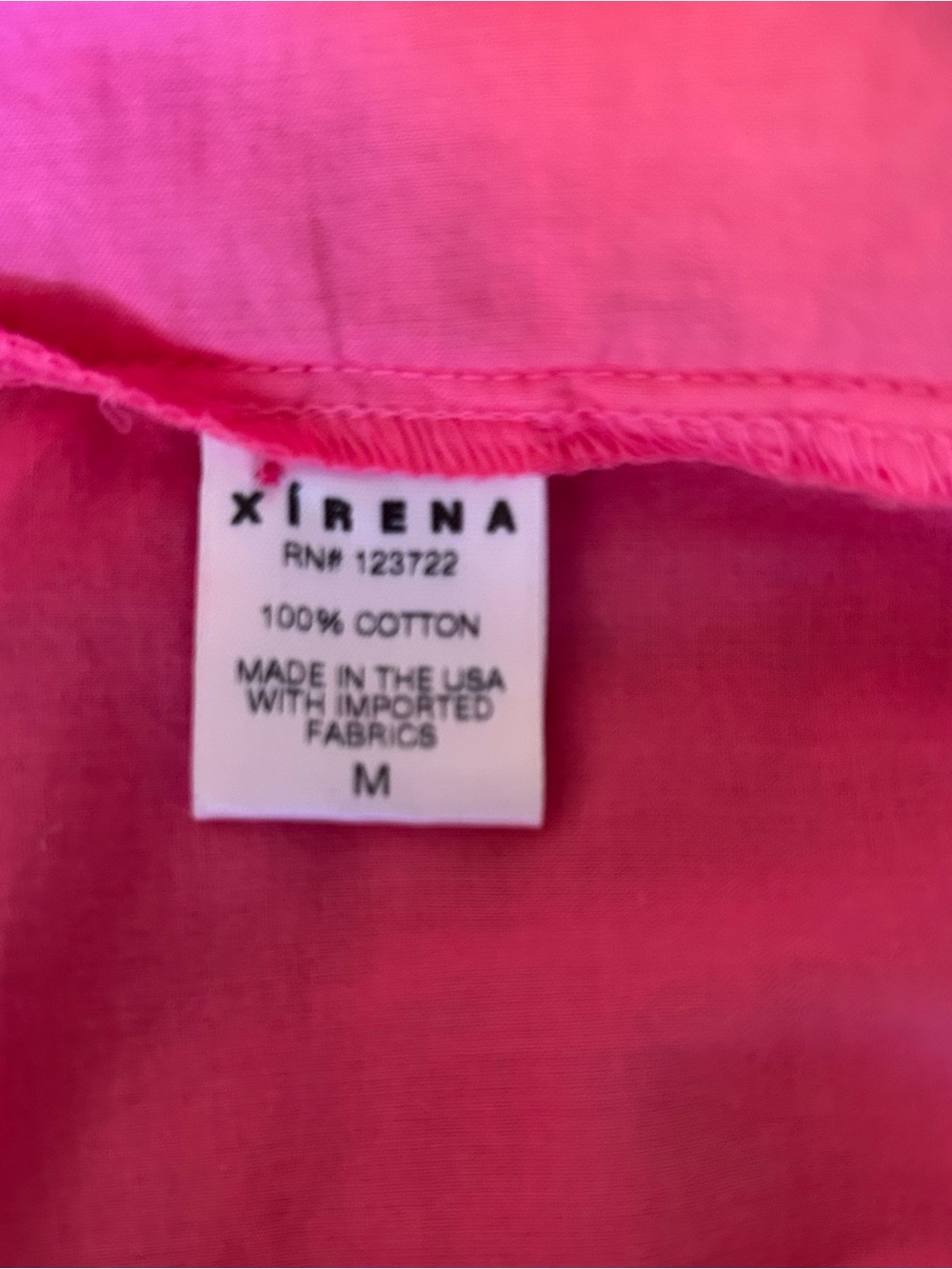 XiRENA Channing Women's Short-Sleeve Button-Front Shirt Fuchsia - Picture 8 of 11